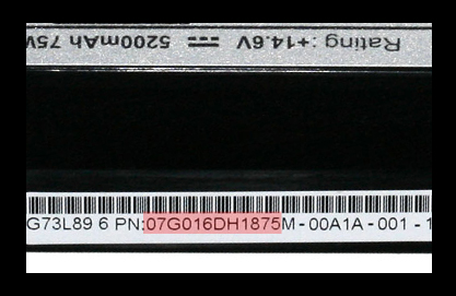 Asus Second Battery Part Number